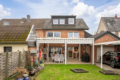 128569 Rückansicht - Einfamilienhaus in 50181 Bedburg / Kirchtroisdorf mit 124m² kaufen