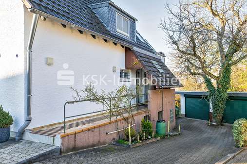 112890 Seitenansicht  - Zweifamilienhaus in 51469 Bergisch Gladbach / Heidkamp mit 103m² kaufen