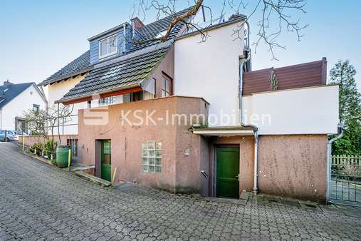 112890 Seitenansicht - Zweifamilienhaus in 51469 Bergisch Gladbach / Heidkamp mit 103m² kaufen