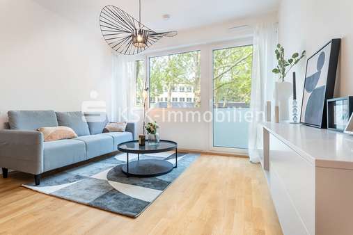 115289 Wohnzimmer - Erdgeschosswohnung in 50676 Köln mit 51m² kaufen