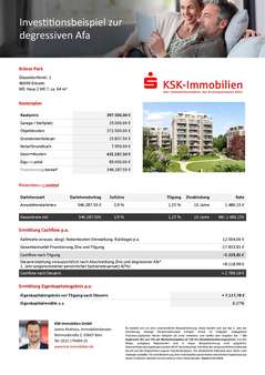 KSKI_Investitionsbeispiel_WE07_KfW_5% AfA_Kröner Park - Etagenwohnung in 40699 Erkrath mit 64m² kaufen