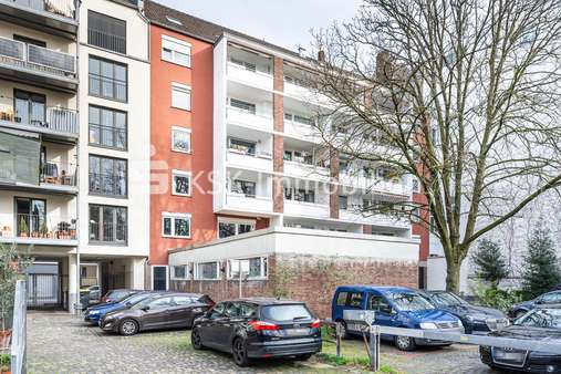 128688 Rückansicht  - Etagenwohnung in 50672 Köln / Neustadt-Nord mit 60m² kaufen