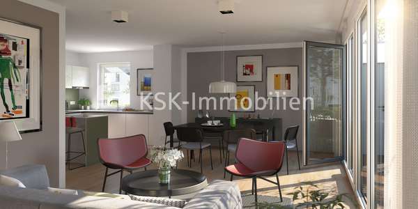 Wohnimpression - Doppelhaushälfte in 53347 Alfter / Witterschlick mit 151m² kaufen