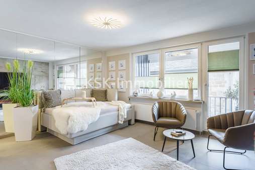 130682 Wohnzimmer - Etagenwohnung in 53721 Siegburg / Zentrum mit 32m² kaufen