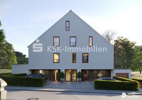 Straßenansicht - Erdgeschosswohnung in 51503 Rösrath / Kleineichen mit 99m² kaufen