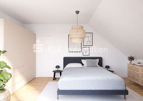 Schlafen - Dachgeschosswohnung in 51503 Rösrath / Kleineichen mit 102m² kaufen