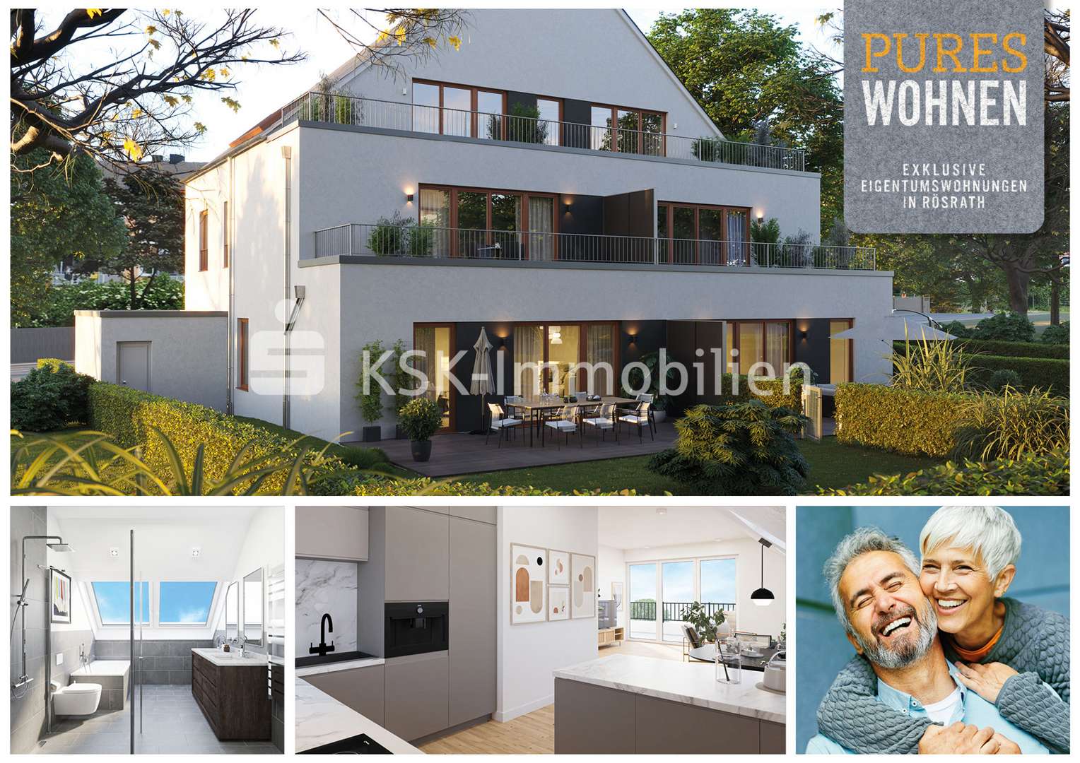 null - Dachgeschosswohnung in 51503 Rösrath / Kleineichen mit 102m² kaufen