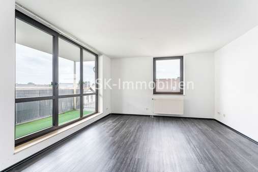 129292 Wohnzimmer untere Etage  - Maisonette-Wohnung in 51381 Leverkusen / Lützenkirchen mit 56m² kaufen