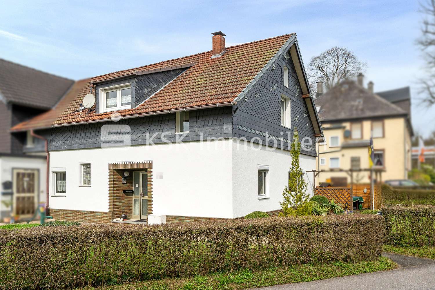 129863 Vorderansicht - Einfamilienhaus in 58566 Kierspe mit 112m² kaufen