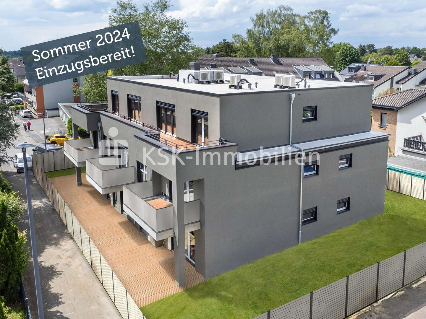 Ansicht - Erdgeschosswohnung in 51427 Bergisch Gladbach mit 96m² kaufen