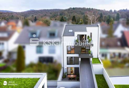 Straßenansicht - Etagenwohnung in 53604 Bad Honnef mit 83m² kaufen