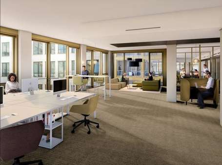 Rendering Büroflächen 2 - Bürofläche in 81673 München mit 0m² mieten