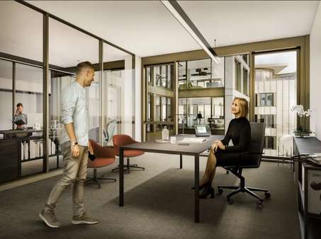 Rendering Einzelbüro - Bürofläche in 81673 München mit 0m² mieten