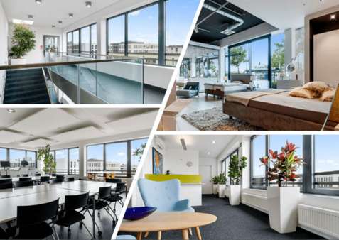 Innenansichten Bürogebäude - Bürofläche in 81249 München mit 0m² mieten