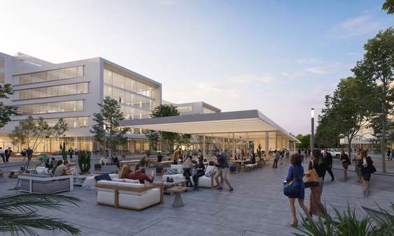 Visualisierung Außenbereich - Bürofläche in 85716 Unterschleißheim mit 0m² mieten