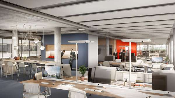 Visualisierung Büro - Bürofläche in 85716 Unterschleißheim mit 0m² mieten