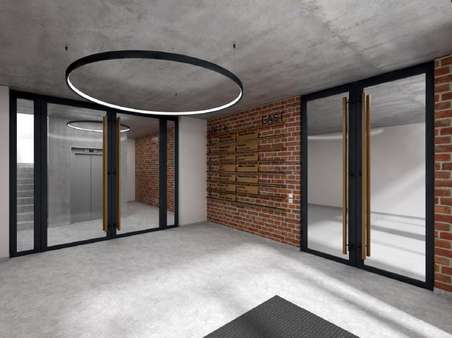 3 Visualisierung Eingangsbereich - Bürofläche in 81671 München mit 0m² mieten