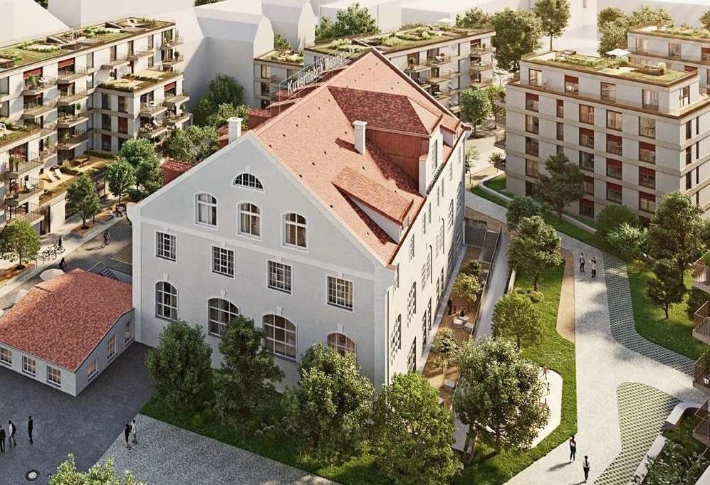 Visualisierung Objektansicht - Bürofläche in 81241 München mit 0m² mieten