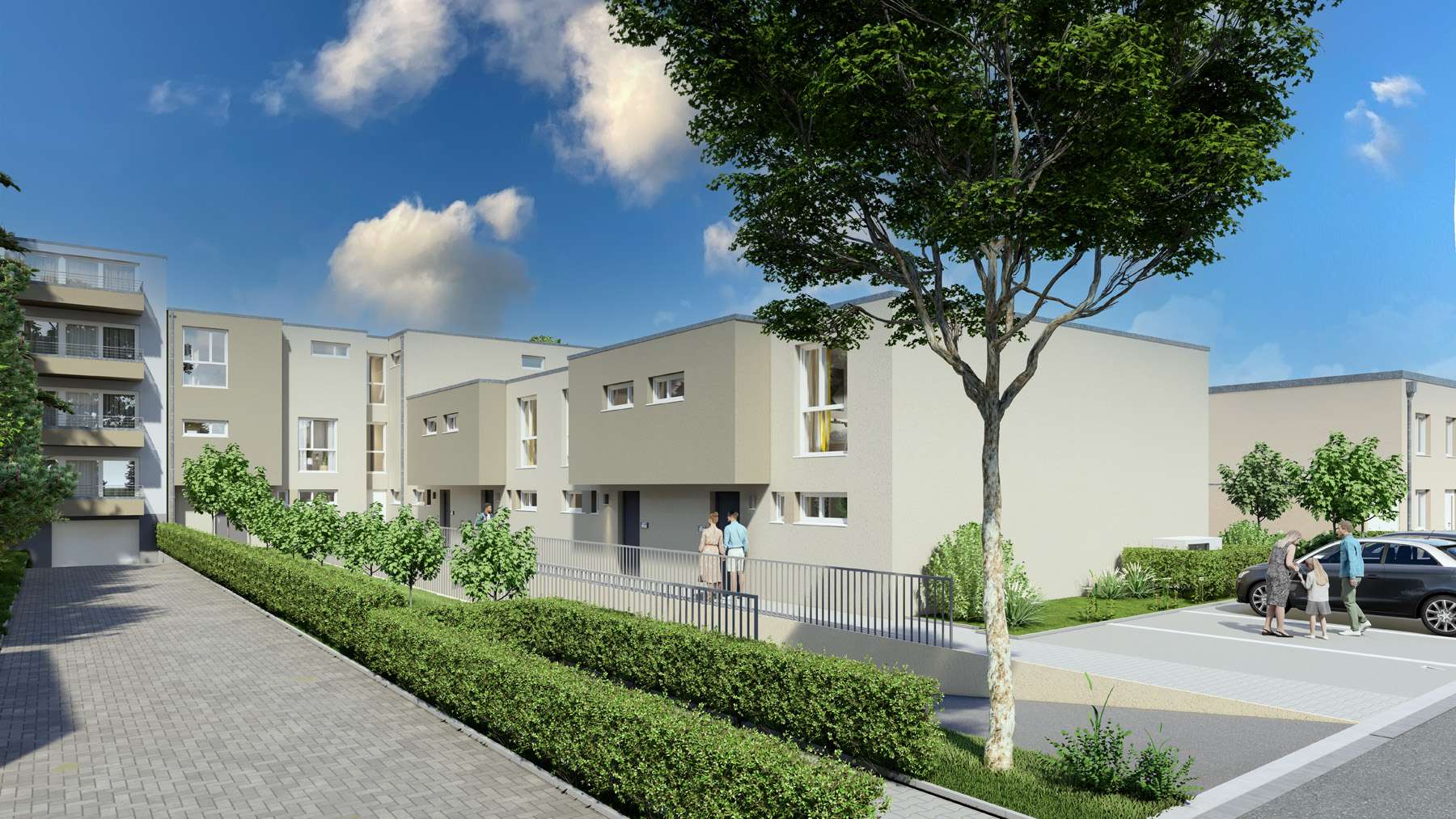 Vorderseite Vorderseite - Reihenmittelhaus in 44869 Bochum / Höntrop mit 130m² kaufen