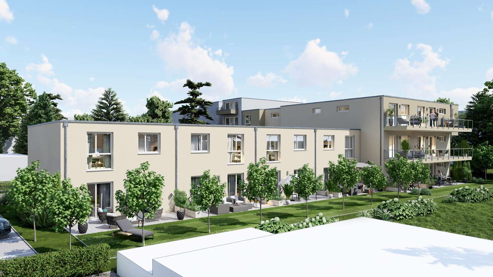 16438_Rückseite - Dachgeschosswohnung in 44869 Bochum / Höntrop mit 73m² kaufen