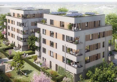 Gartenansich Haus 1+2 - Penthouse-Wohnung in 44803 Bochum mit 84m² kaufen