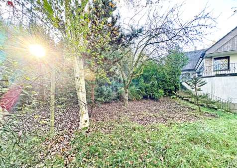 Seitenansicht / Zugang zum eigenen Wald Seitenansicht / Zugang zum eigenen Wald - Einfamilienhaus in 45527 Hattingen mit 300m² kaufen