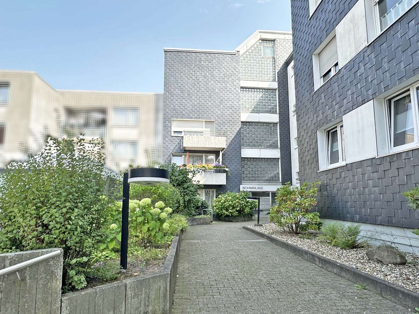 Hauseingangsseite - Appartement in 45525 Hattingen mit 38m² als Kapitalanlage kaufen