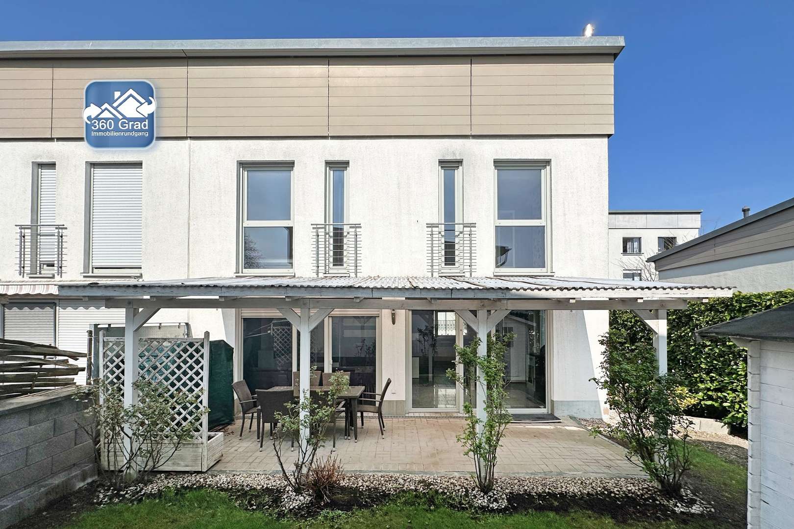 Rückansicht  - Reiheneckhaus in 44805 Bochum mit 104m² kaufen