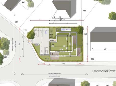 Bauvoranfrage Auszug  - Grundstück in 44879 Bochum mit 581m² kaufen