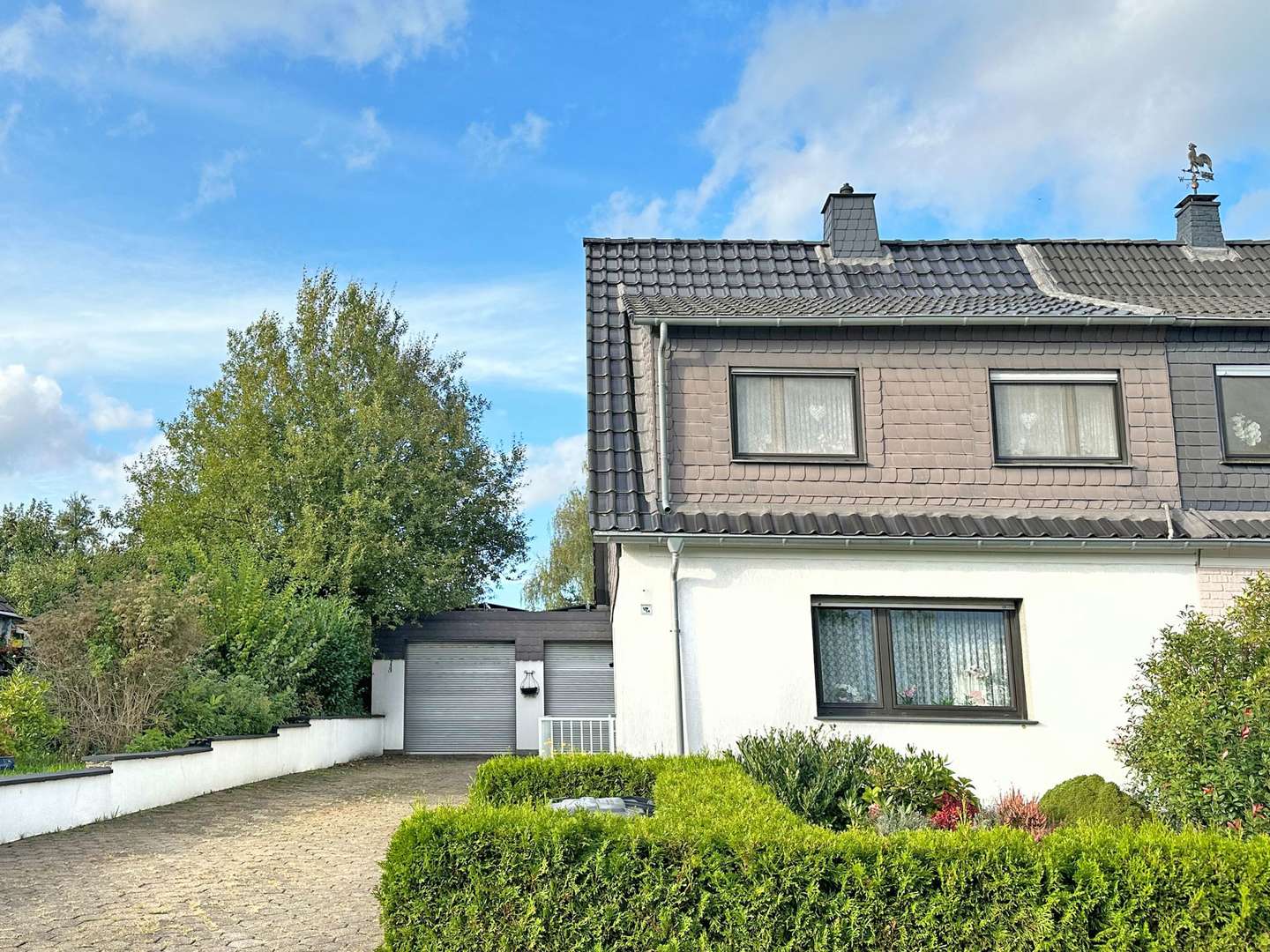 Vorderansicht - Doppelhaushälfte in 44805 Bochum mit 110m² kaufen