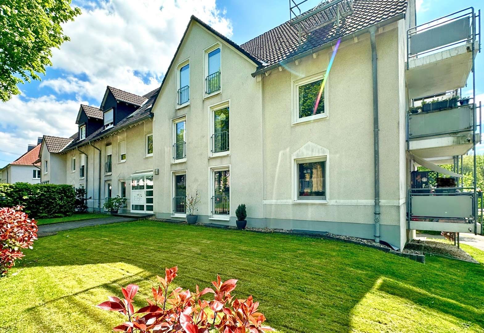 Seitenansicht - Erdgeschosswohnung in 44879 Bochum mit 58m² als Kapitalanlage kaufen