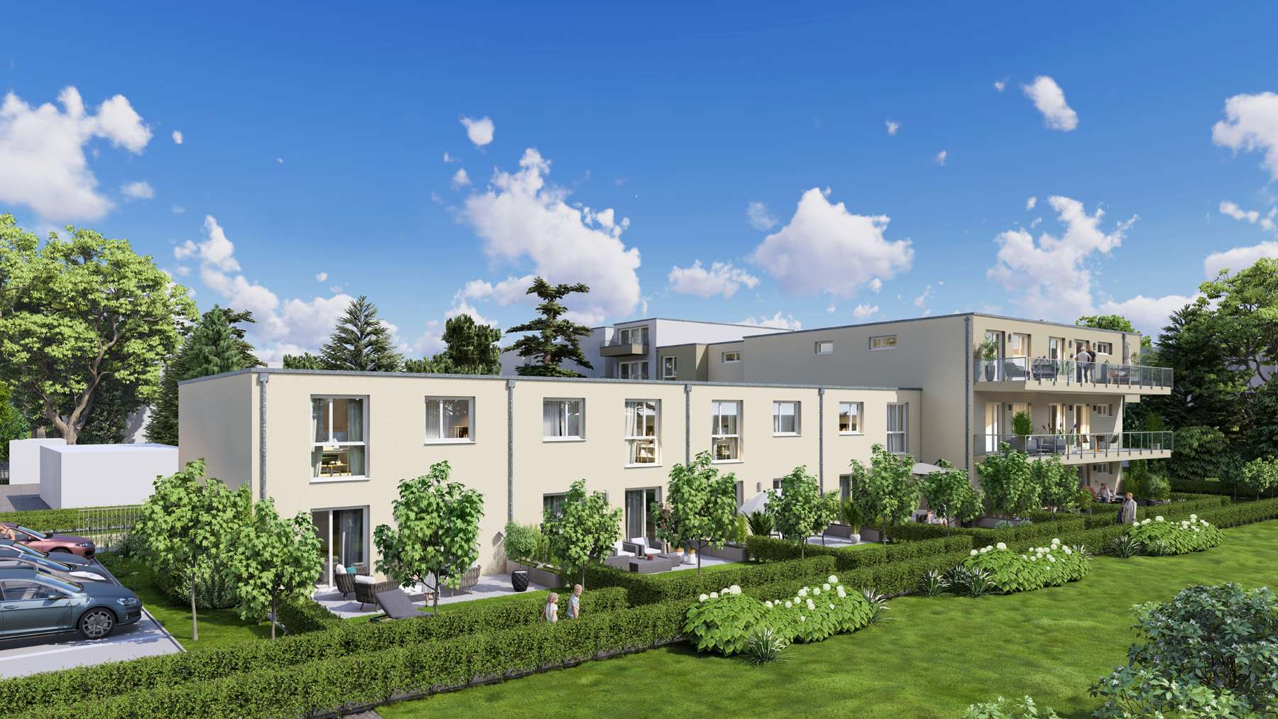 Rückseite - Reihenmittelhaus in 44869 Bochum / Höntrop mit 130m² kaufen