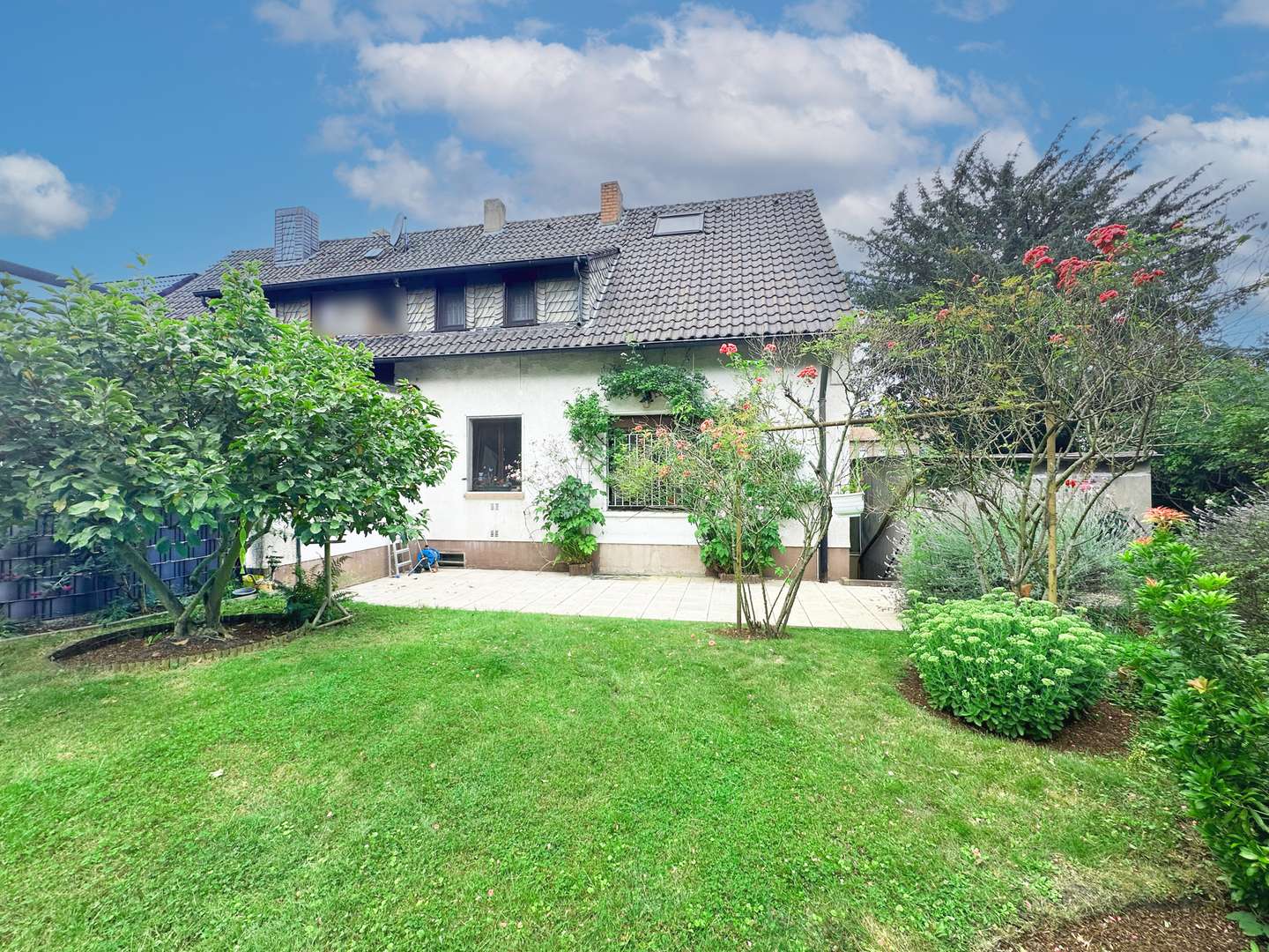 Rückansicht Rückansicht - Doppelhaushälfte in 44866 Bochum mit 92m² kaufen