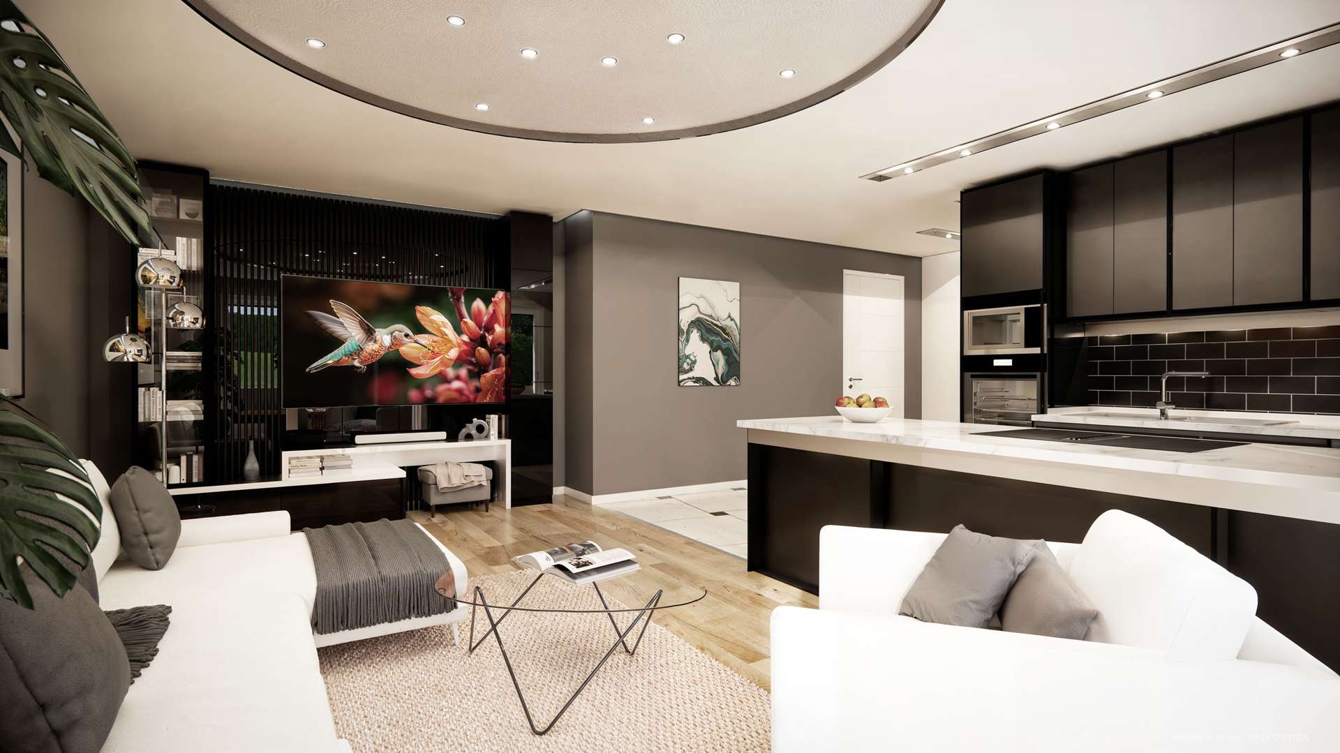 20333_01_Wohnzimmer 20333_01_Wohnzimmer - Erdgeschosswohnung in 44797 Bochum mit 77m² kaufen