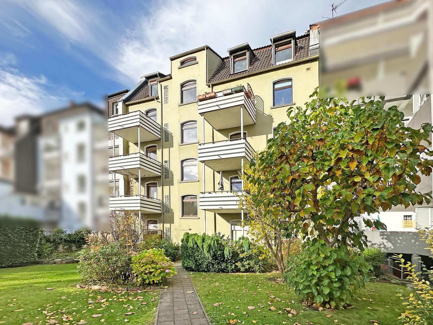 Gartenansicht - Etagenwohnung in 44789 Bochum mit 71m² kaufen