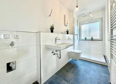 Badezimmer mit Waschmaschinenanschluss - Etagenwohnung in 44879 Bochum mit 53m² kaufen