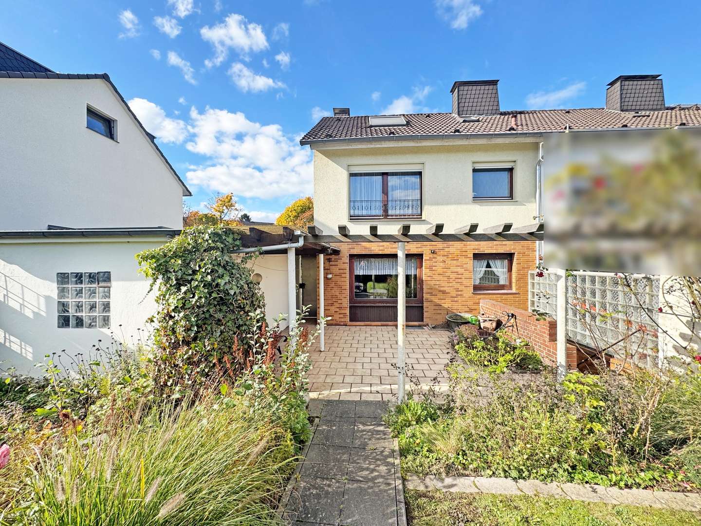 Rückansicht - Reihenendhaus in 44869 Bochum mit 79m² kaufen