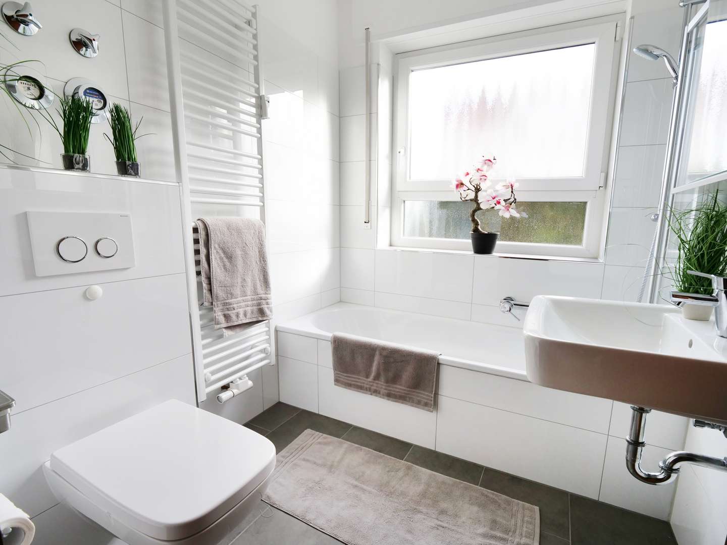 Badezimmer - Etagenwohnung in 44869 Bochum / Höntrop mit 61m² mieten