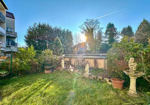 Garten mit Südwest-Ausrichtung - Erdgeschosswohnung in 44879 Bochum mit 62m² kaufen