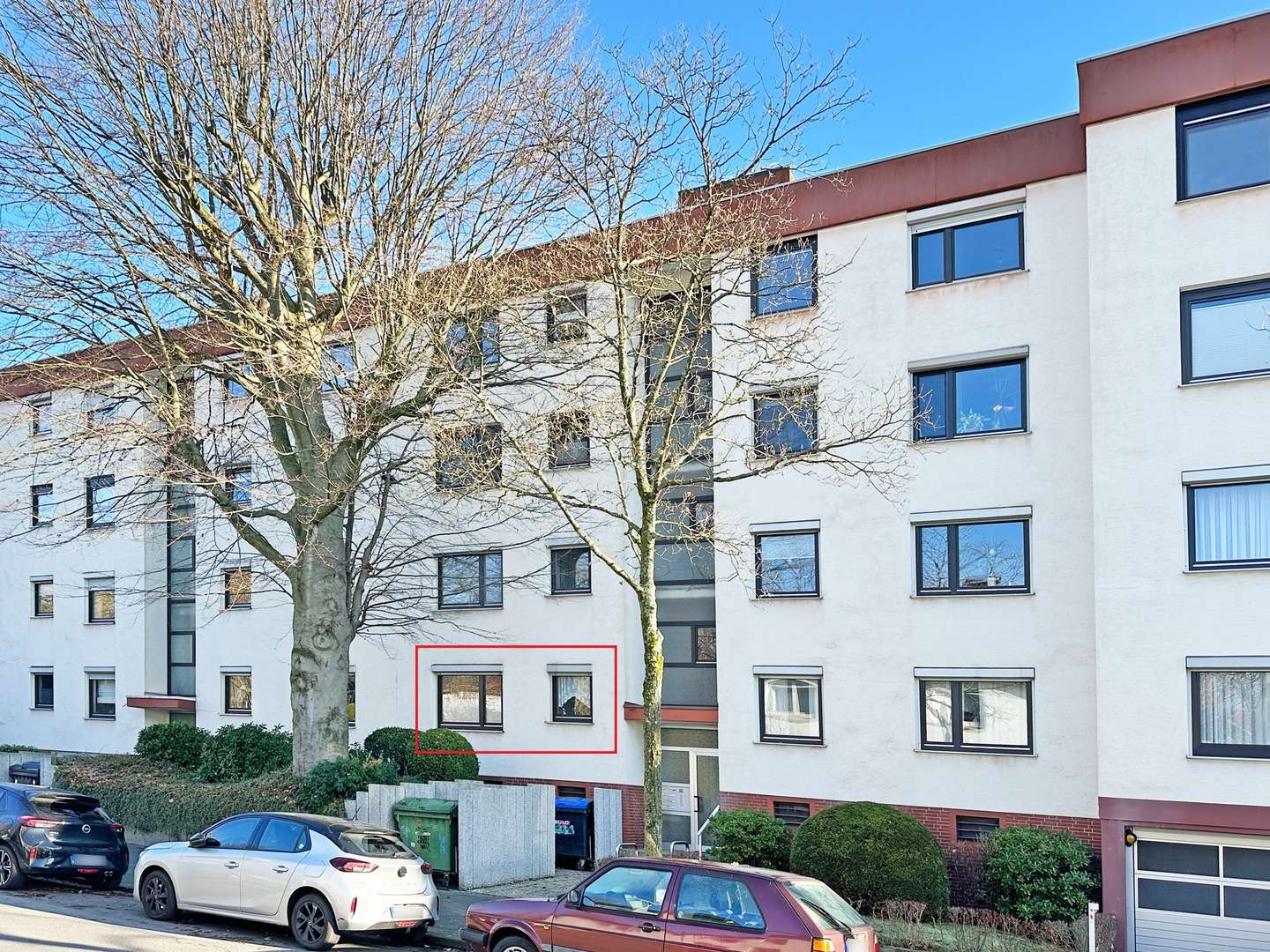 Vorderansicht Vorderansicht - Erdgeschosswohnung in 44789 Bochum mit 71m² als Kapitalanlage kaufen