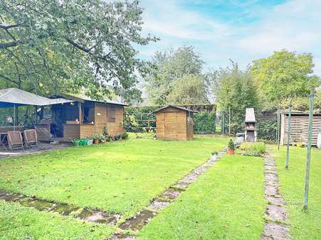 Garten, derzeit verpachtet - Einfamilienhaus in 44805 Bochum mit 100m² kaufen