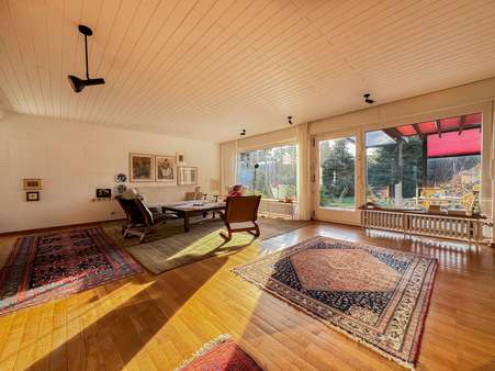 Wohnzimmer - Doppelhaushälfte in 44869 Bochum mit 143m² kaufen