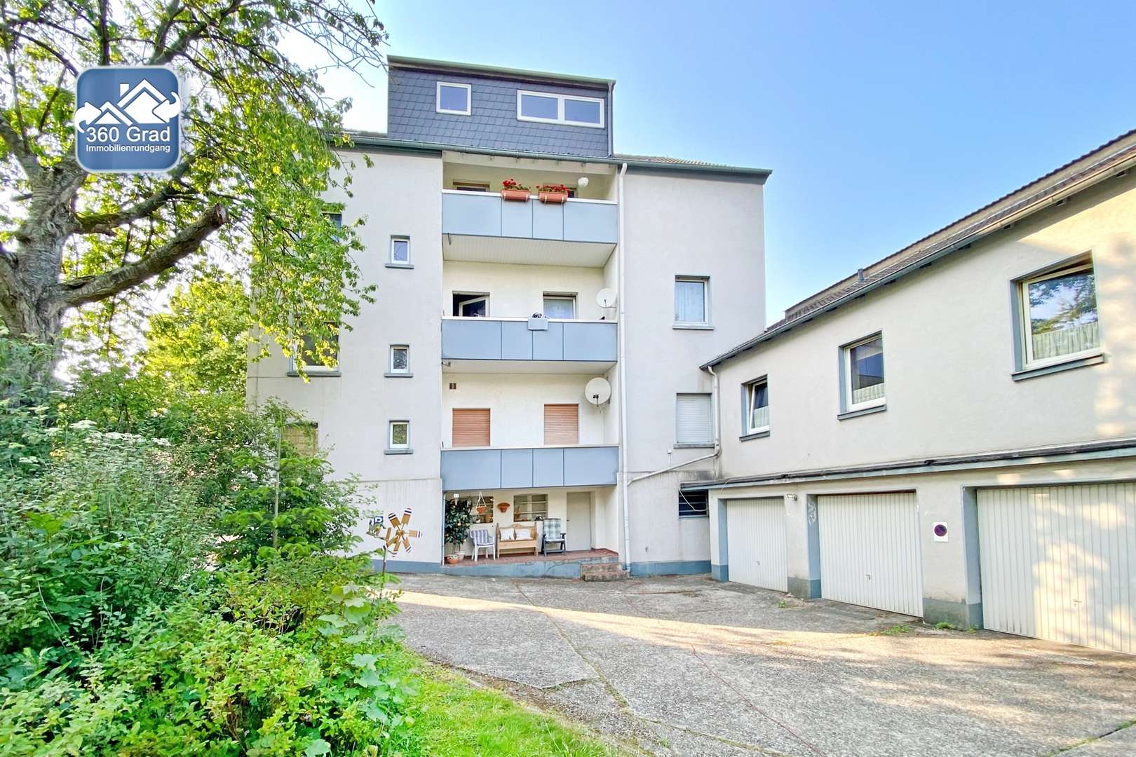 Rückansicht  - Mehrfamilienhaus in 44879 Bochum mit 511m² als Kapitalanlage kaufen