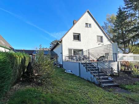 Rückansicht - Doppelhaushälfte in 44793 Bochum mit 80m² günstig kaufen
