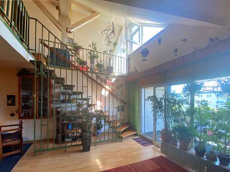 Empore mit Treppenaufgang - Maisonette-Wohnung in 44795 Bochum / Weitmar mit 94m² kaufen