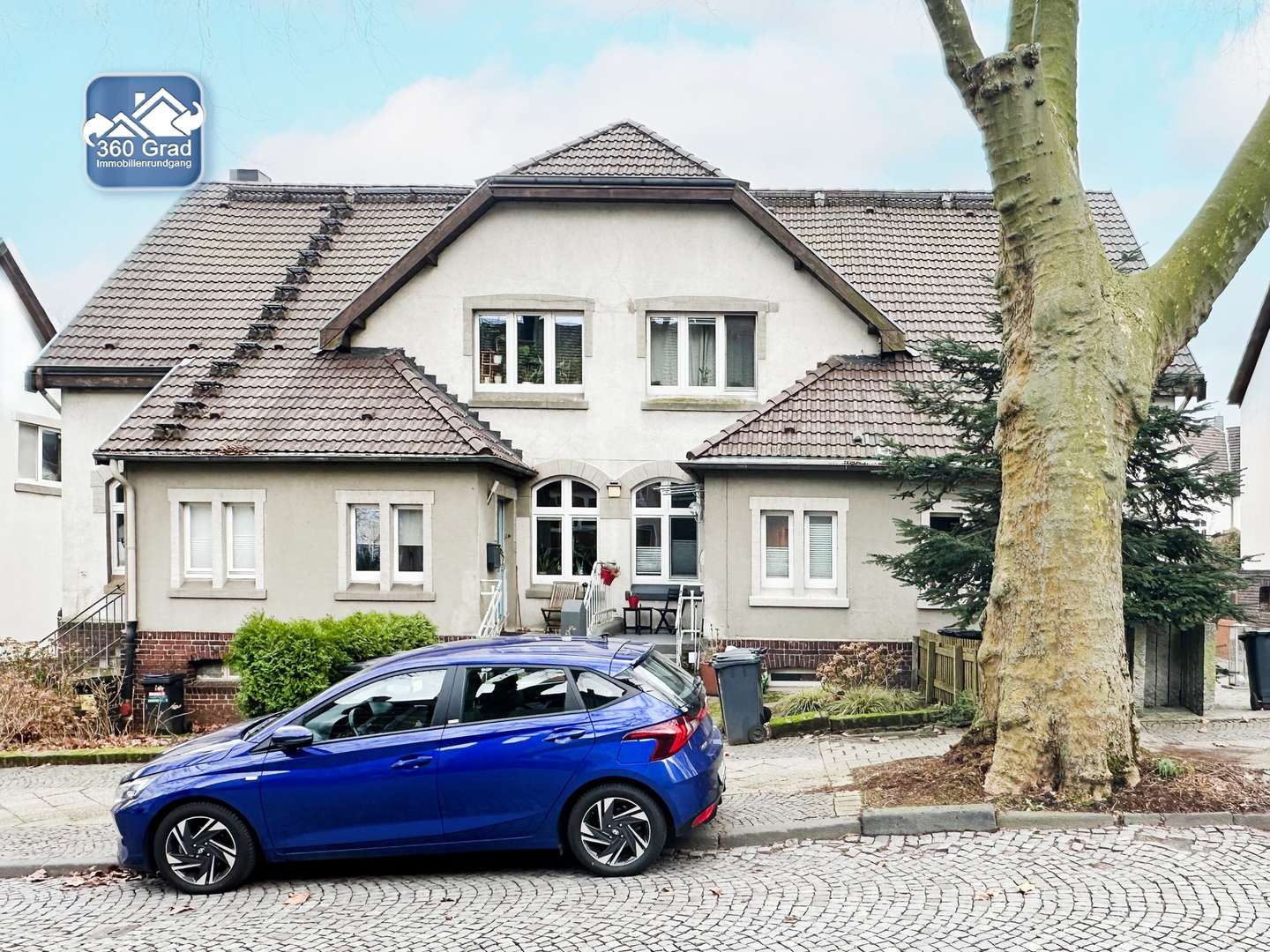 Außenansicht  - Reihenmittelhaus in 44799 Bochum mit 72m² kaufen