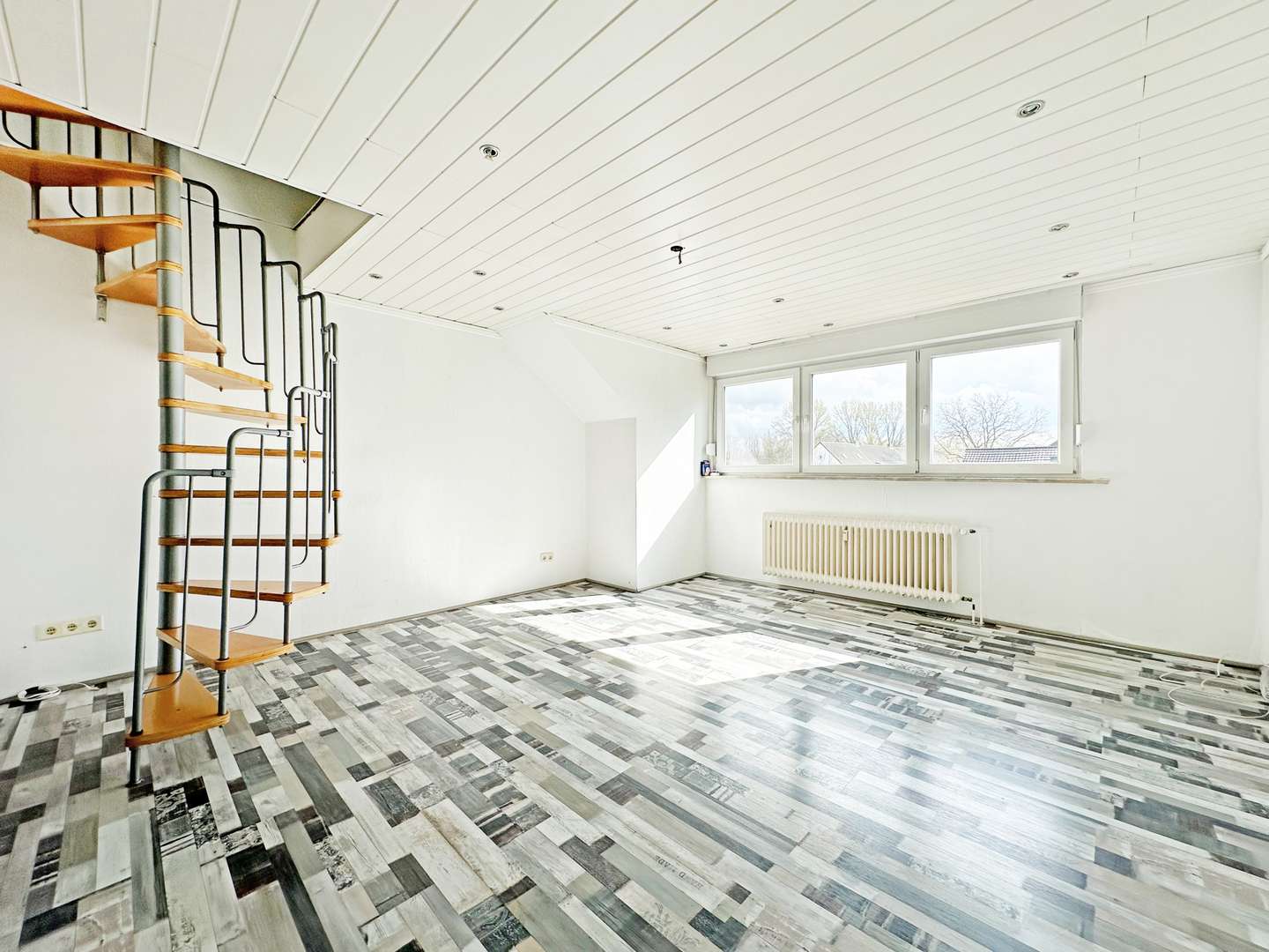 Wohnzimmer - Dachgeschosswohnung in 44793 Bochum mit 68m² kaufen
