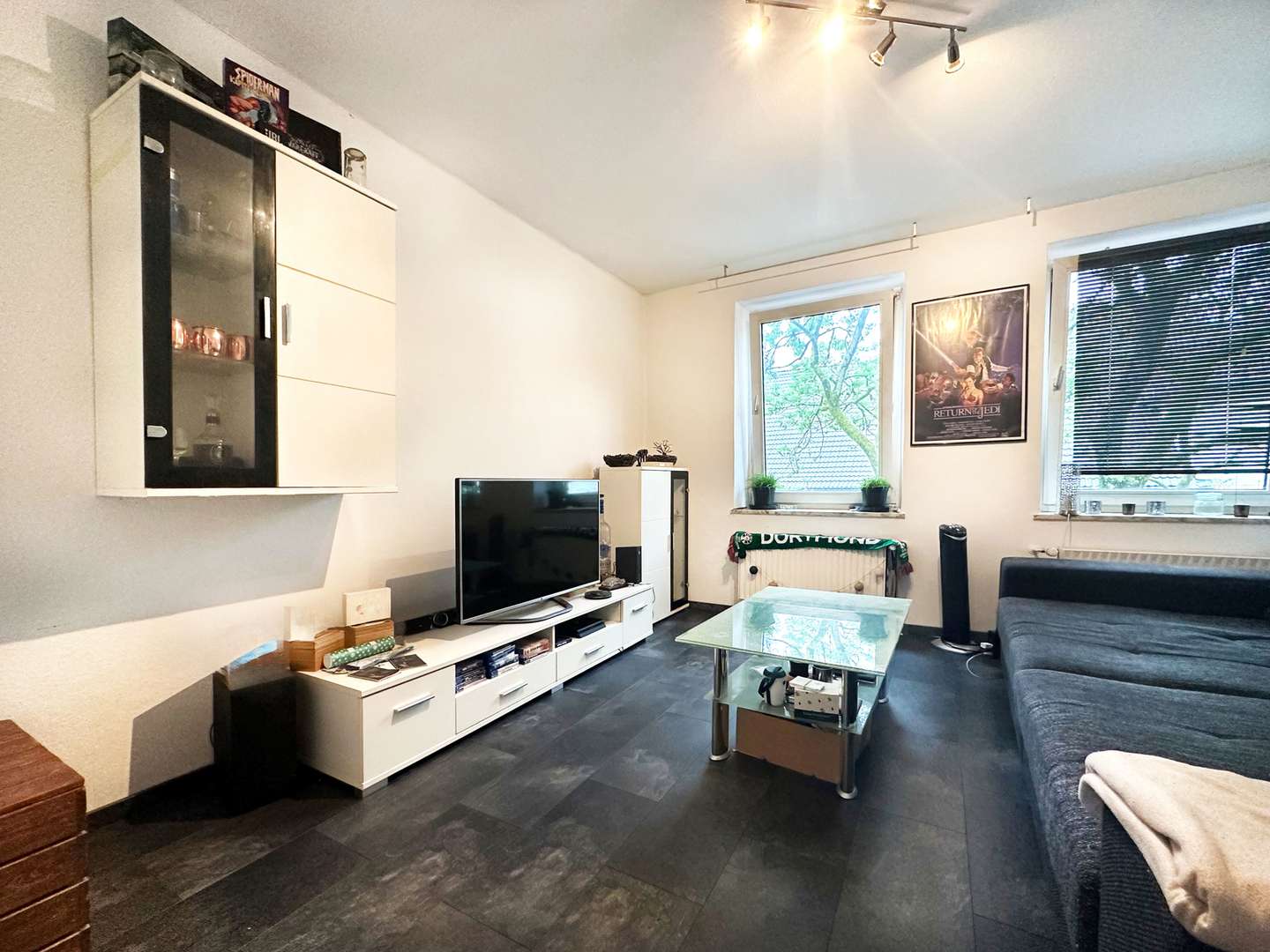 Wohnzimmer - Etagenwohnung in 44791 Bochum mit 62m² kaufen